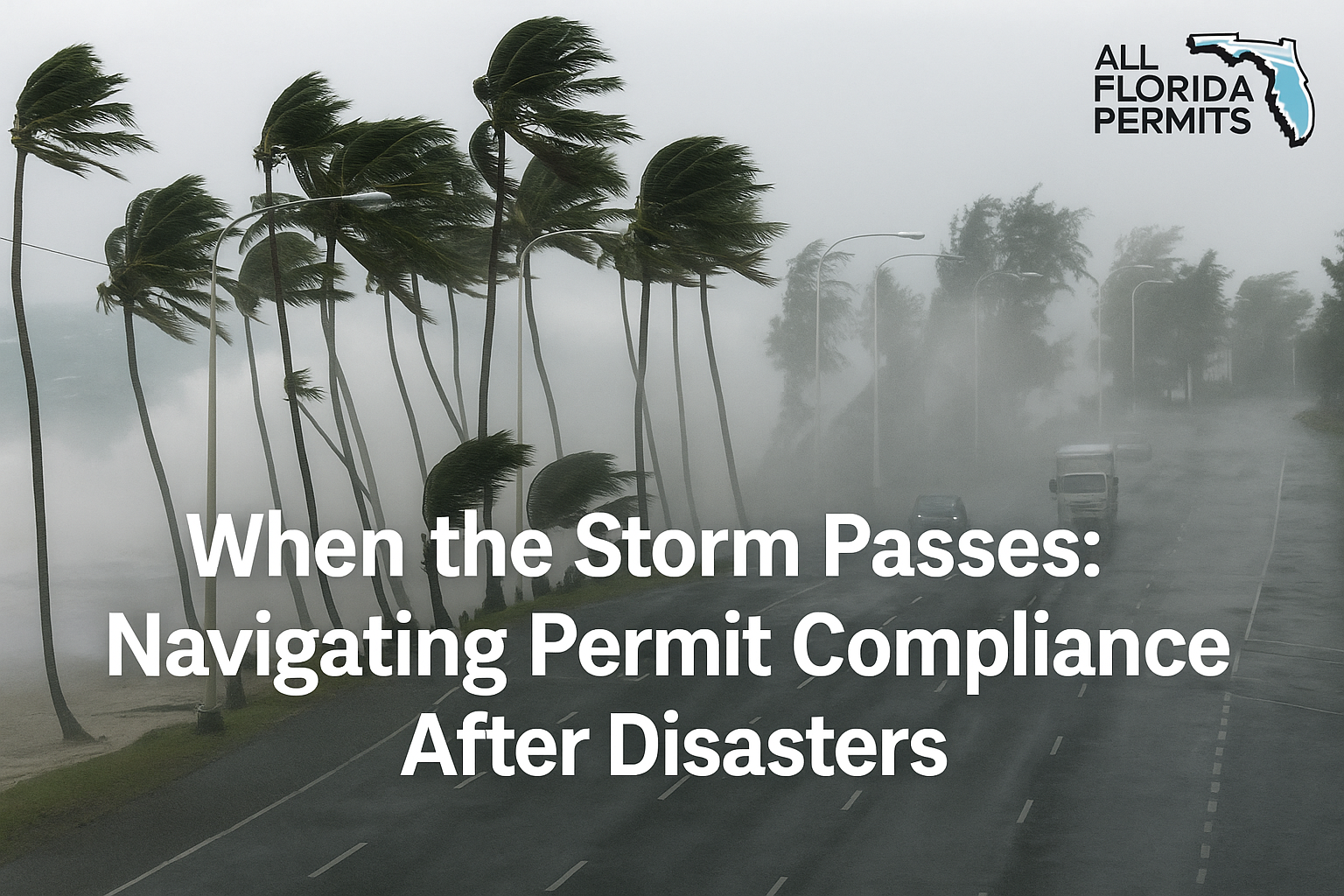 Heavy rain and wind during a severe storm