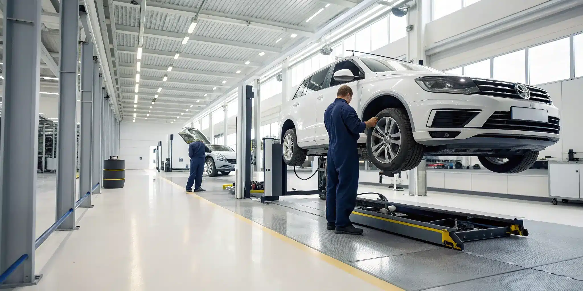 A building inspector reviewing a checklist during a TCO inspection on a construction site.