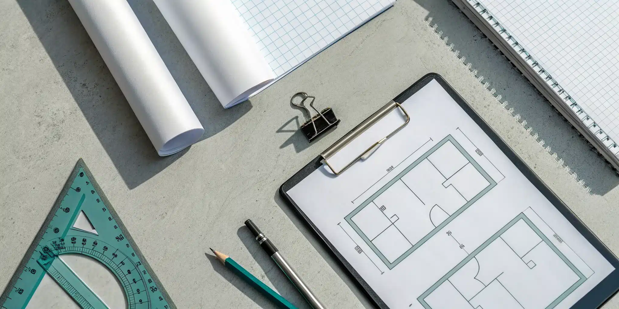 Preparing architectural plans and documents for building permit requirements.