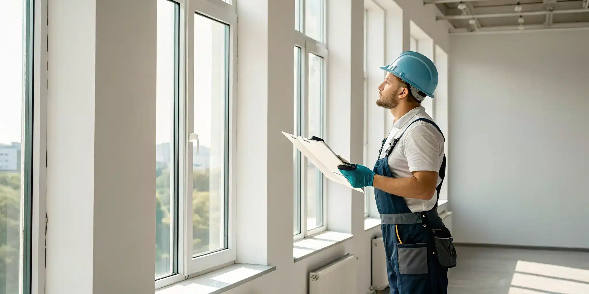 Contractor inspecting a home to legalize unpermitted work.