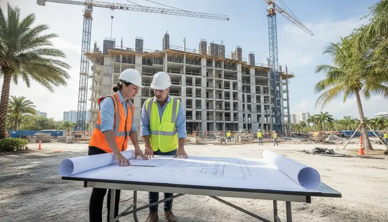Commercial construction project in Hollywood Florida