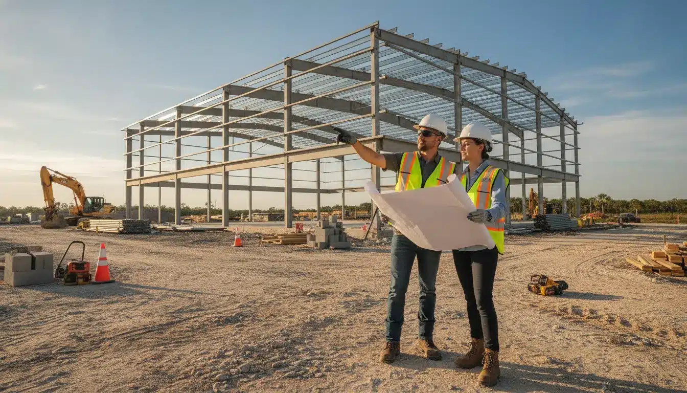 Commercial construction project in Liberty County, Florida